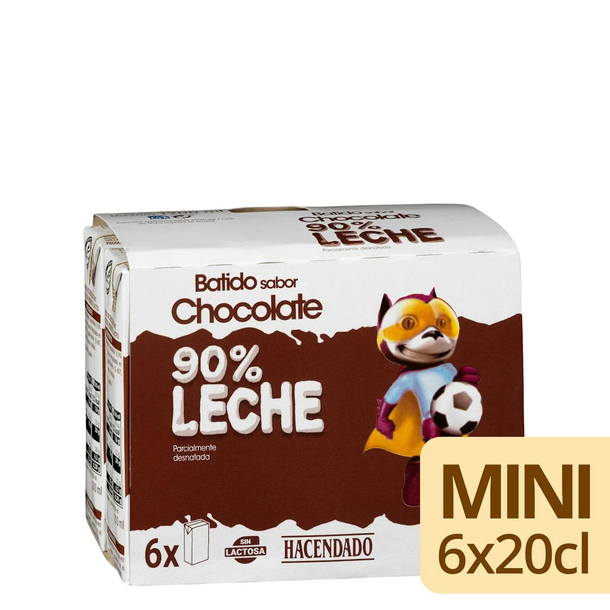 Batut de xocolata 90 % llet Hacendado