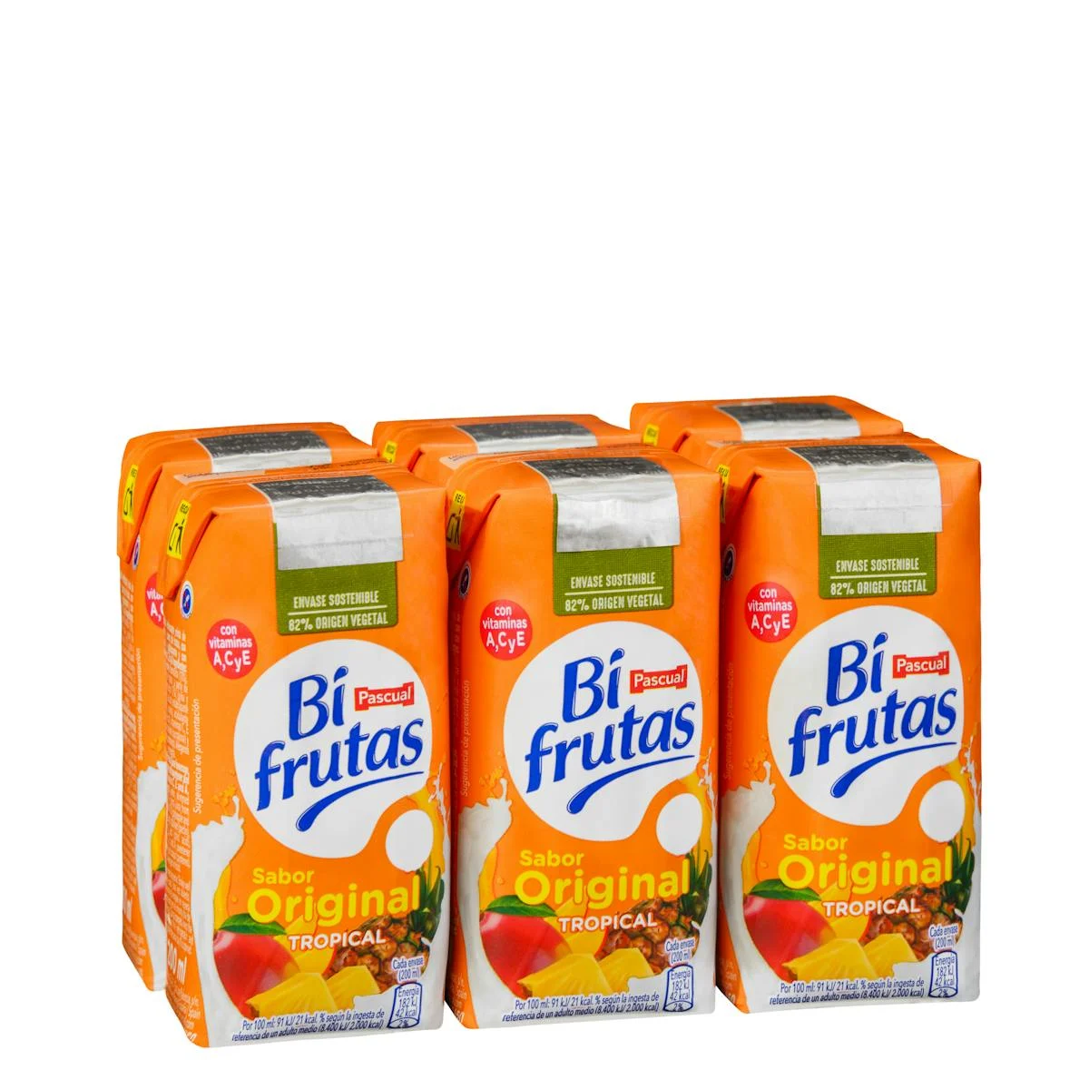 Fruita + llet tropical Bifrutas