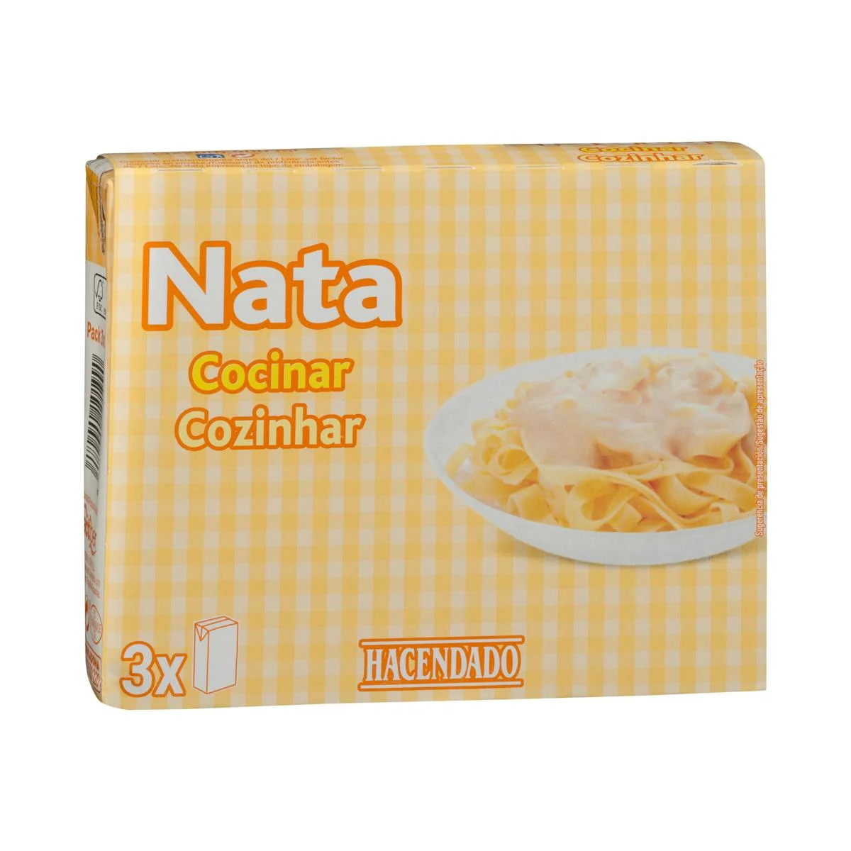 Light cream for cooking Hacendado