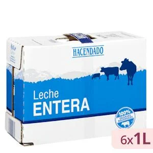 Цельное молоко Hacendado