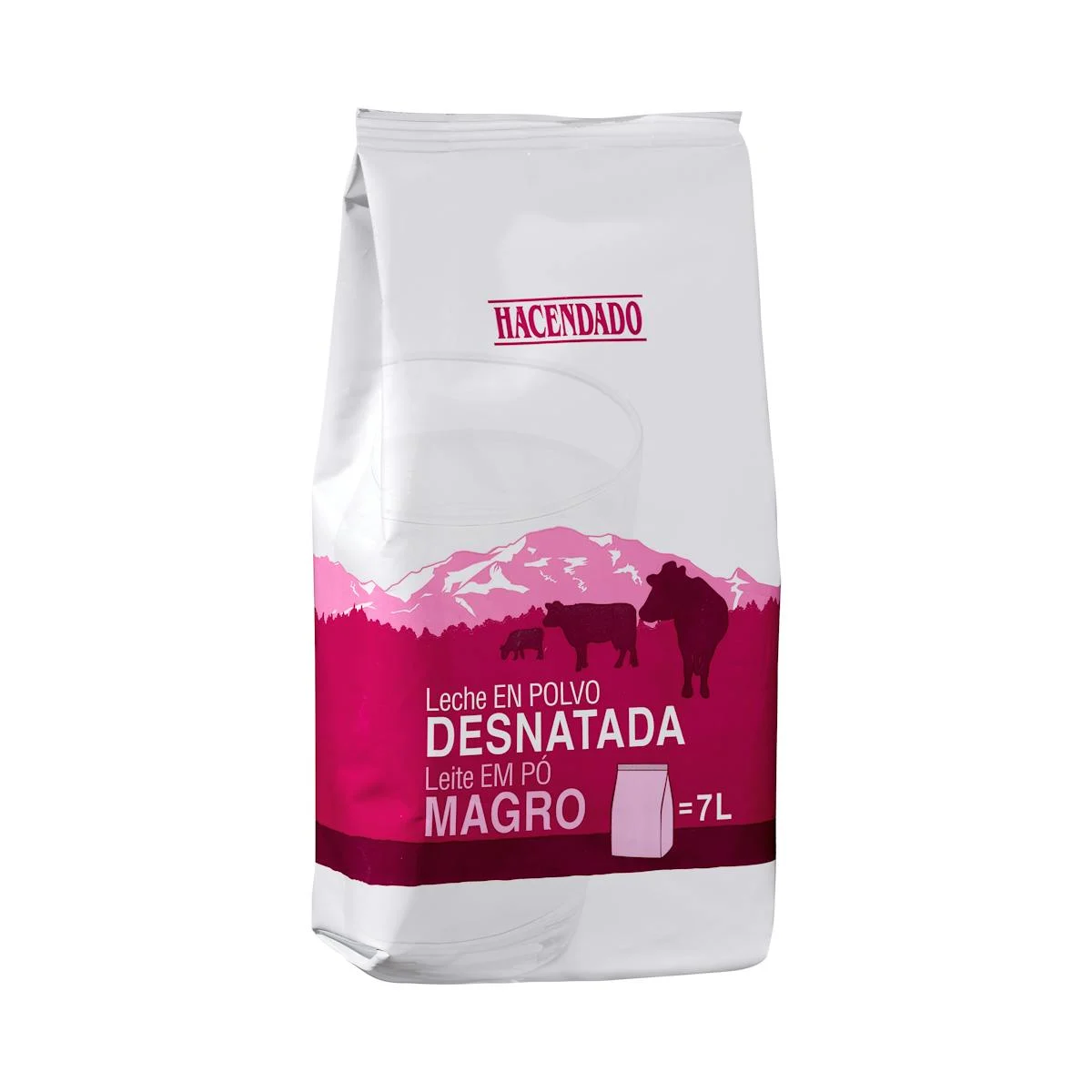Magermilchpulver Hacendado