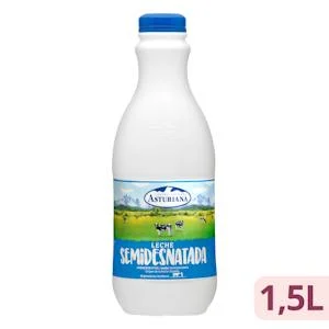 Полуобезжиренное молоко Asturiana