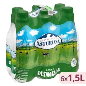 Обезжиренное молоко Asturiana
