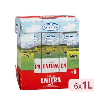 Цельное молоко Asturiana