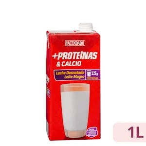 Обезжиренное молоко +Proteínas & calcio