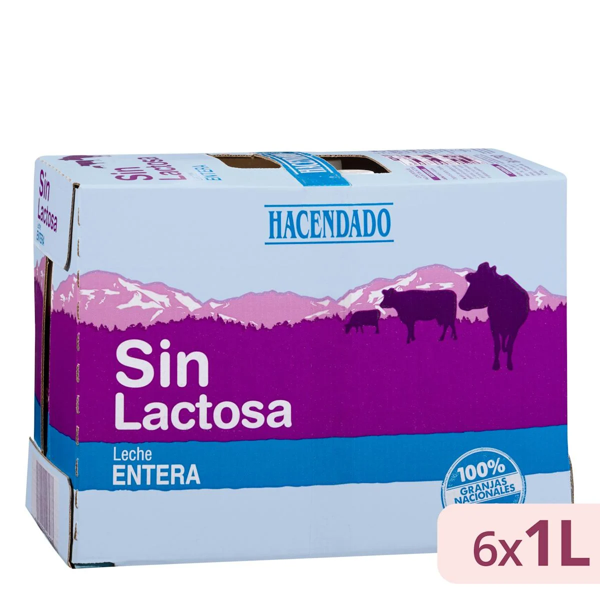 Laktosefreie Vollmilch Hacendado