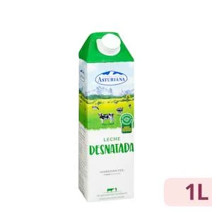 Обезжиренное молоко Asturiana
