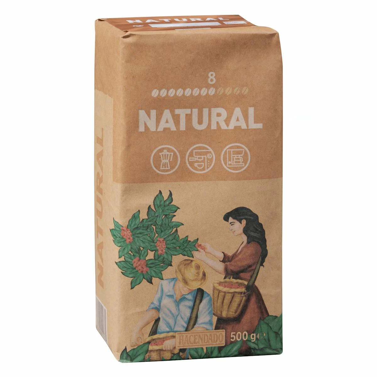 Cafè molt natural Hacendado
