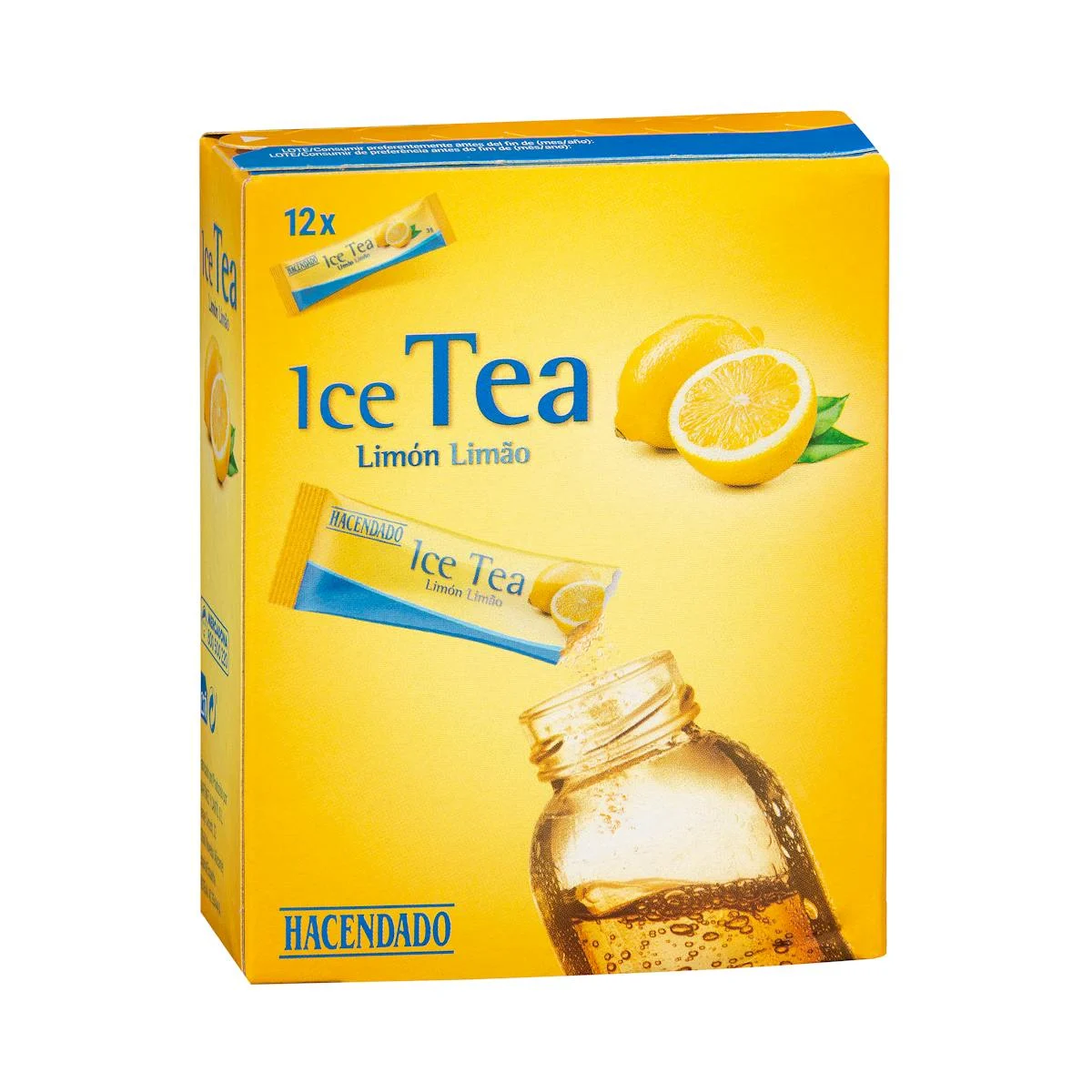 Refresc te soluble llimona Hacendado