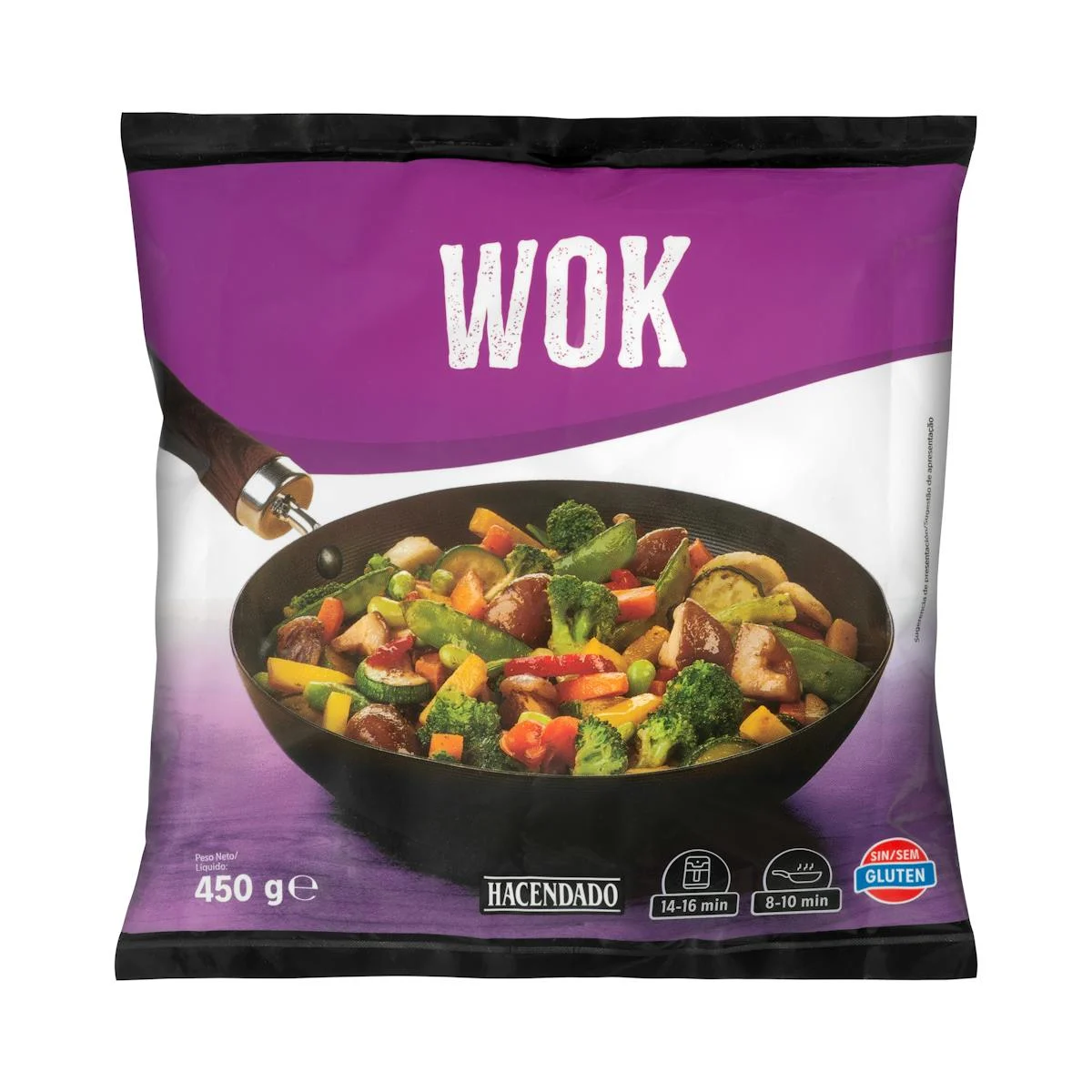 Deep-frozen vegetable wok mix Hacendado