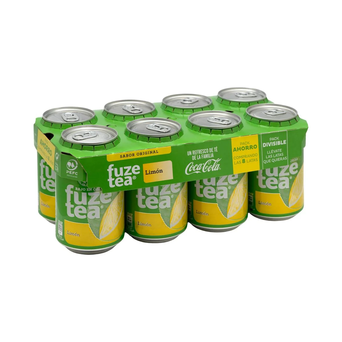 Lemon flavored tea soft drink Fuze Tea