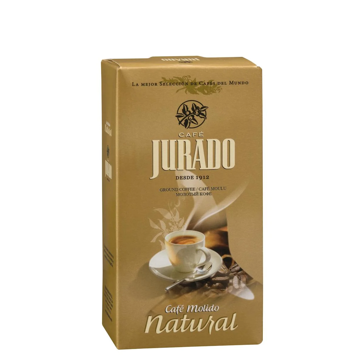 Natural ground coffee Jurado
