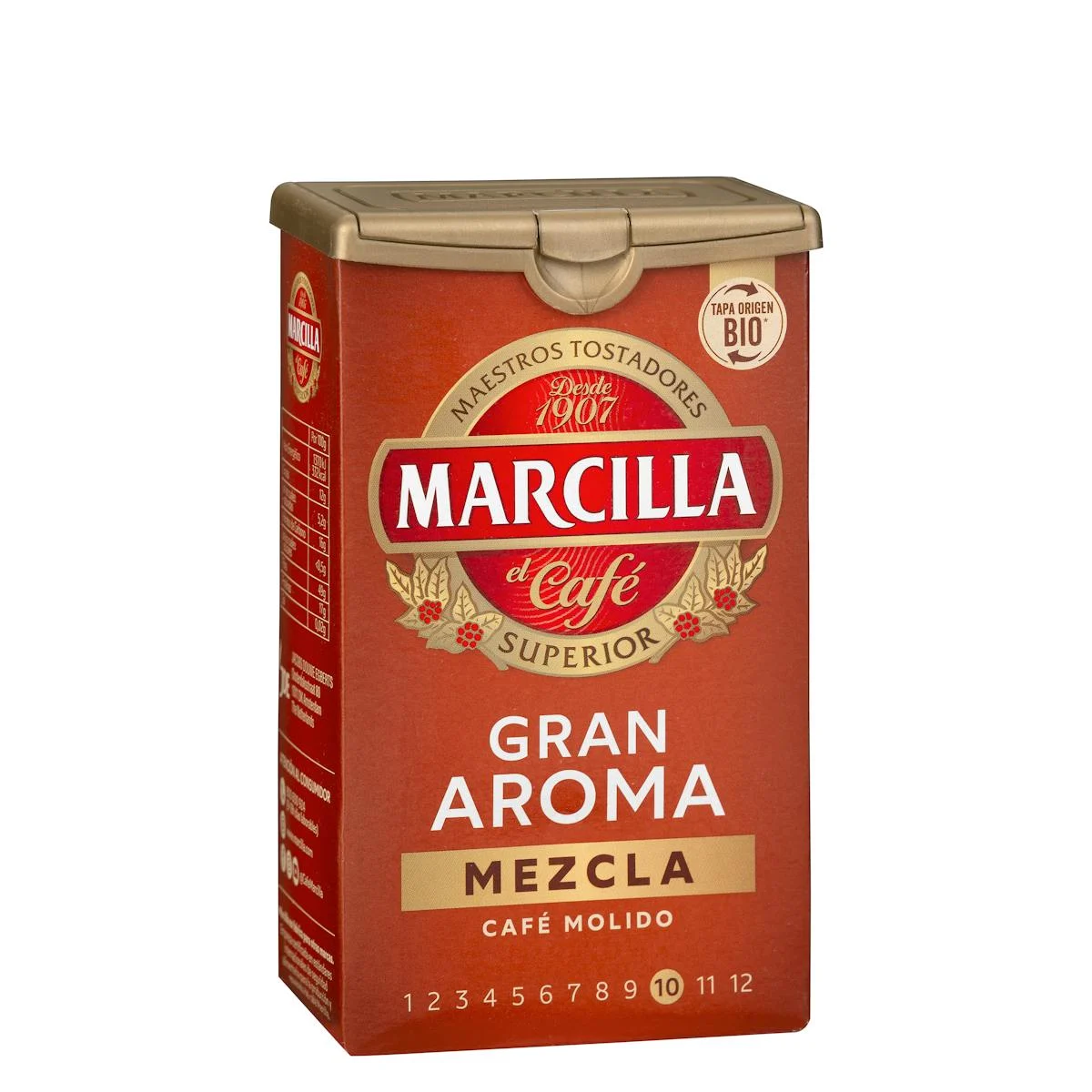 Ground coffee mix great aroma Marcilla