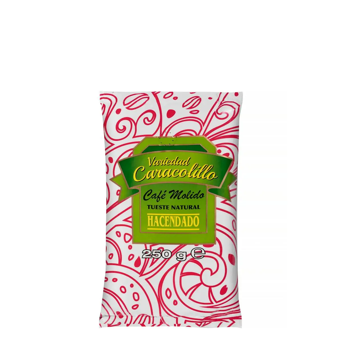 Gemahlener Röstkaffee Hacendado, Sorte Caracolillo