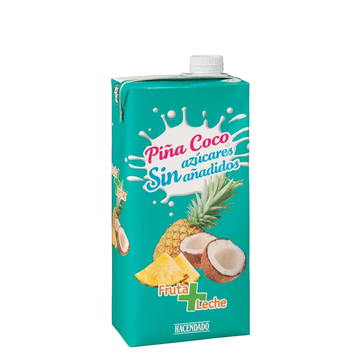 Fruita + llet pinya i coco Hacendado
