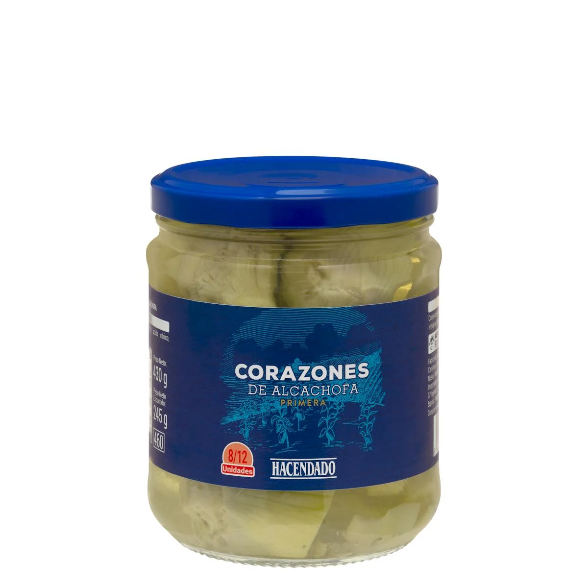 Artichoke hearts Hacendado