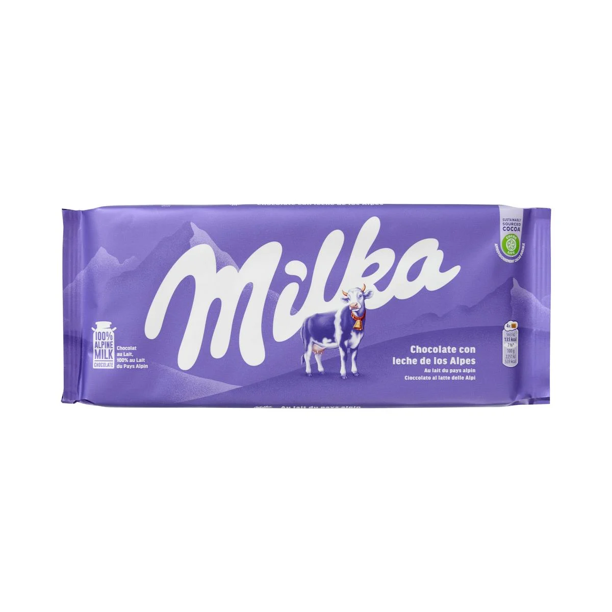 Chocolat au lait Milka