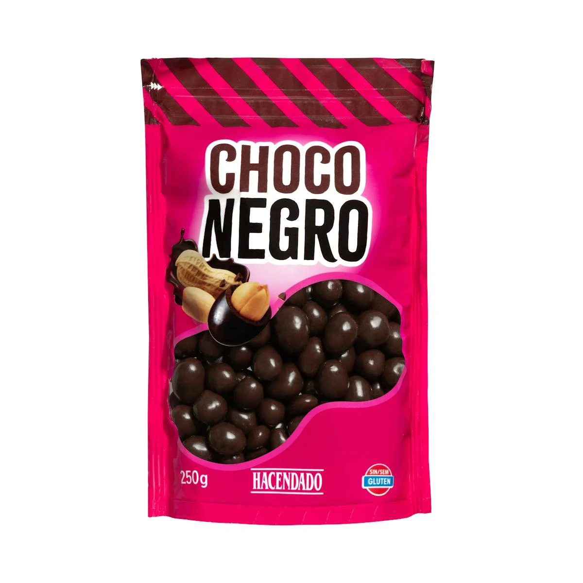 Cacauets Hacendado xocolata negra