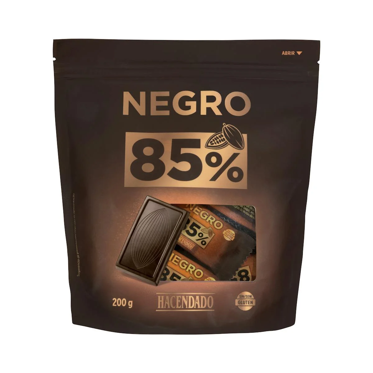85% Cocoa extra fine dark chocolate Hacendado