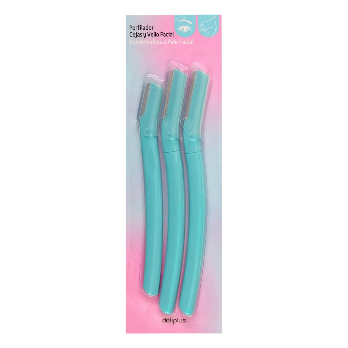 Fulles per a perfilar celles i pèl facial Deliplus