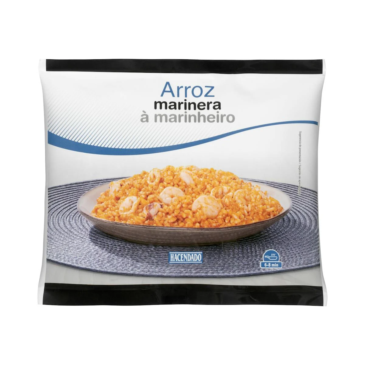 Riz marinera surgelé Hacendado