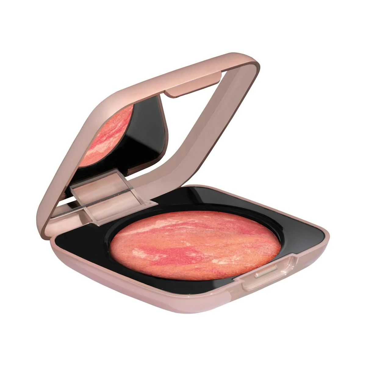 Kompaktes Rouge Blush Satin Deliplus 04 Koralle multicolor
