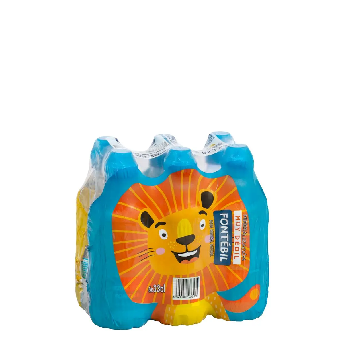 Petite eau minérale Fontébil avec bouchon pour enfant