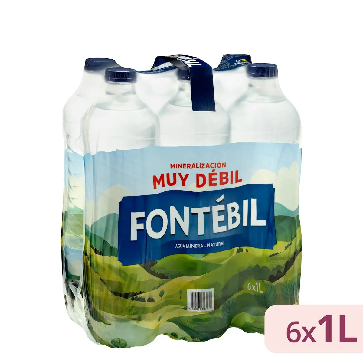 Eau minérale format moyen Fontébil