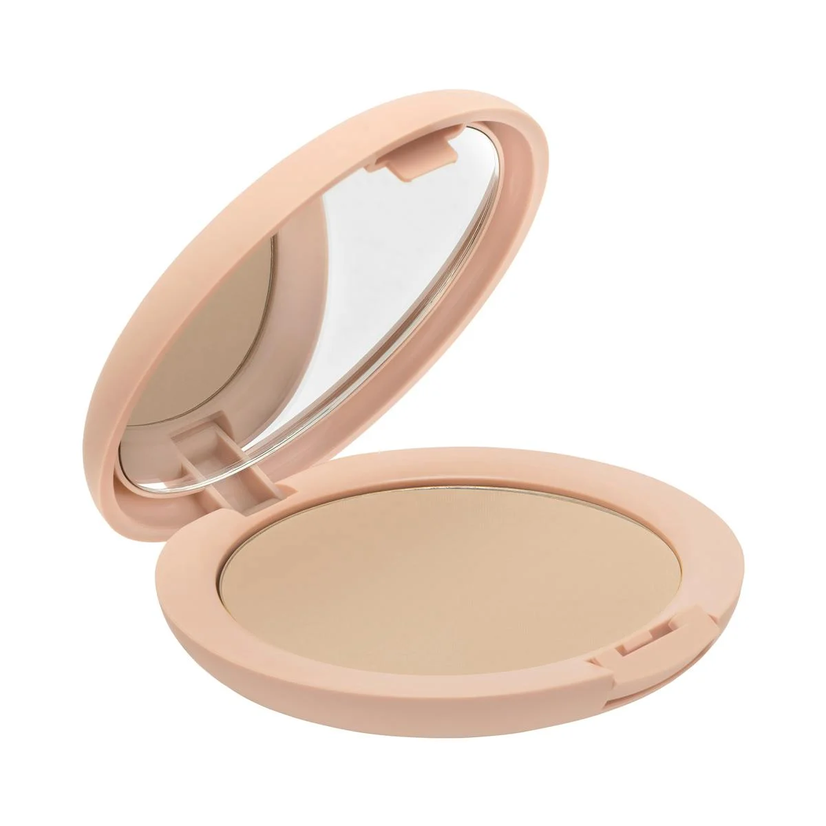 Kompaktpuder mit Seideneffekt für einen ebenmäßigen Teint Deliplus 100 hellbeige