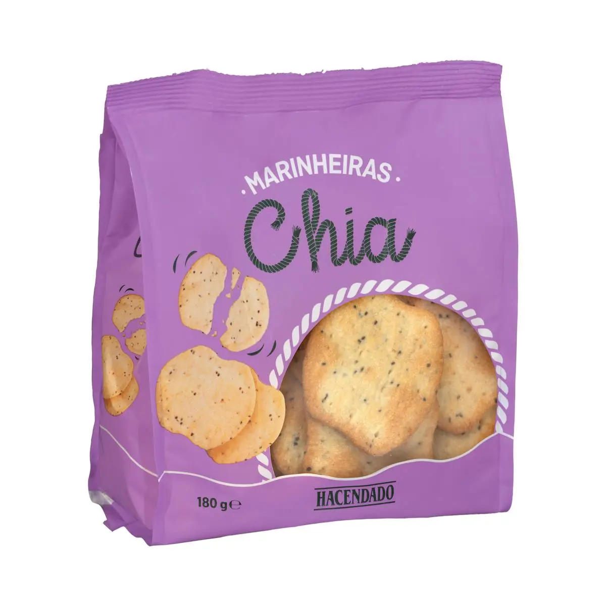 Toasts aux graines de chia Marinheiras Hacendado