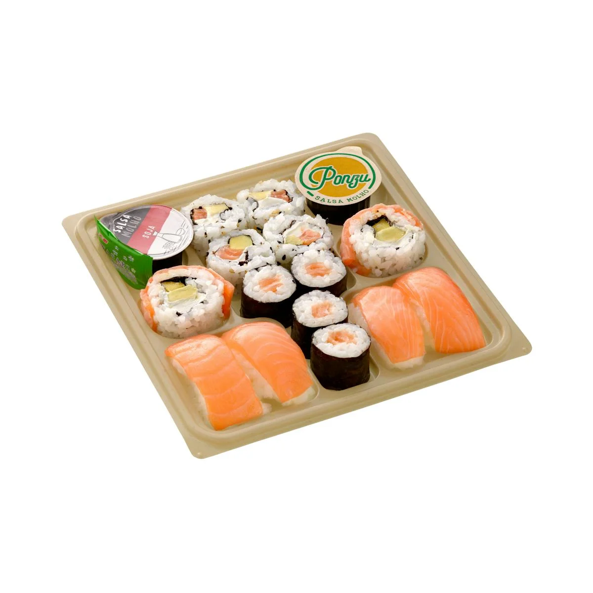 Große Bento-Sushi-Auswahl