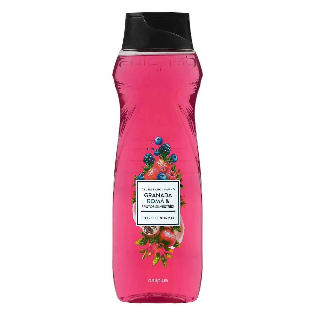 Pomegranate and wild berries bath gel normal skin Deliplus