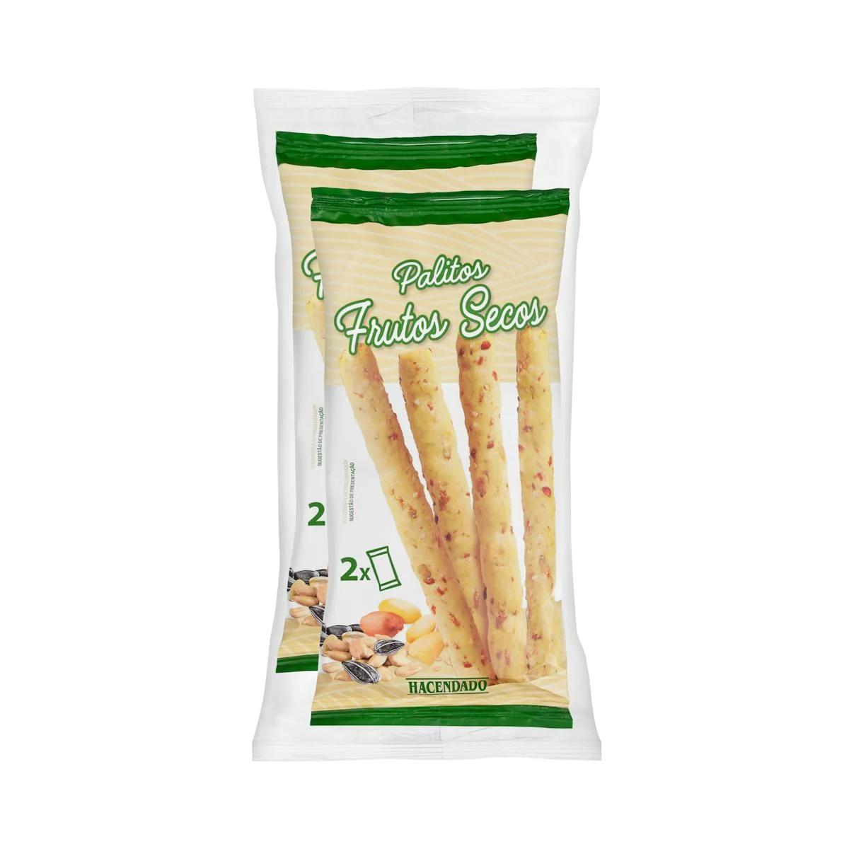 Bastonets amb fruita seca Hacendado