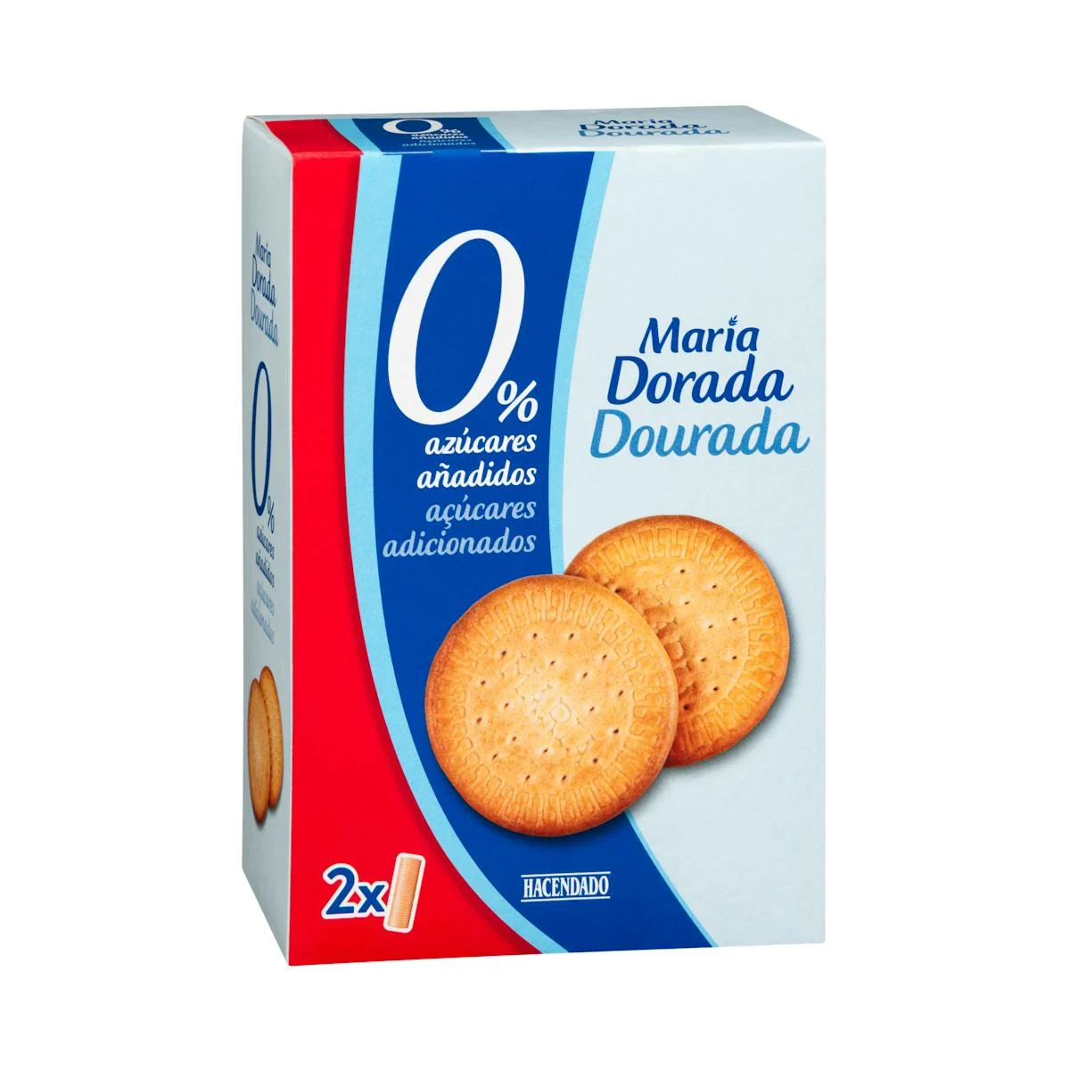 Golden Maria Biscuits with 0% added sugars Hacendado