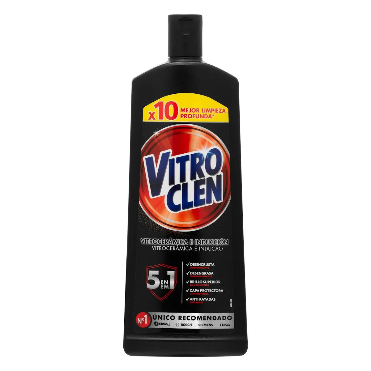 Glaskeramik-Reinigungscreme 5 in 1 Vitroclen