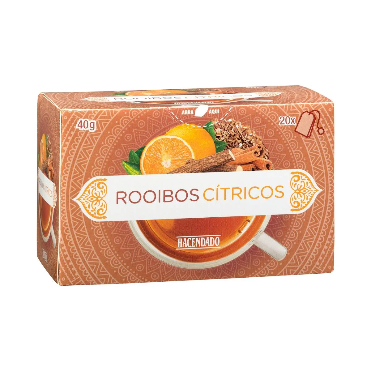 Infusió Rooibos cítrics Hacendado
