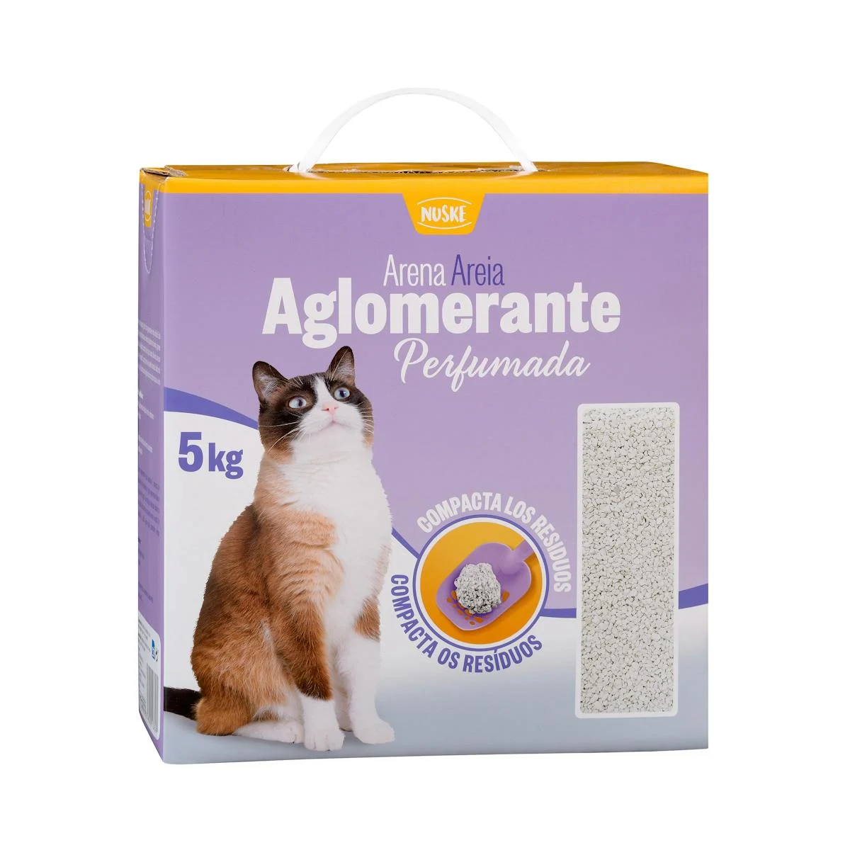 Scented clumping cat litter Nuske