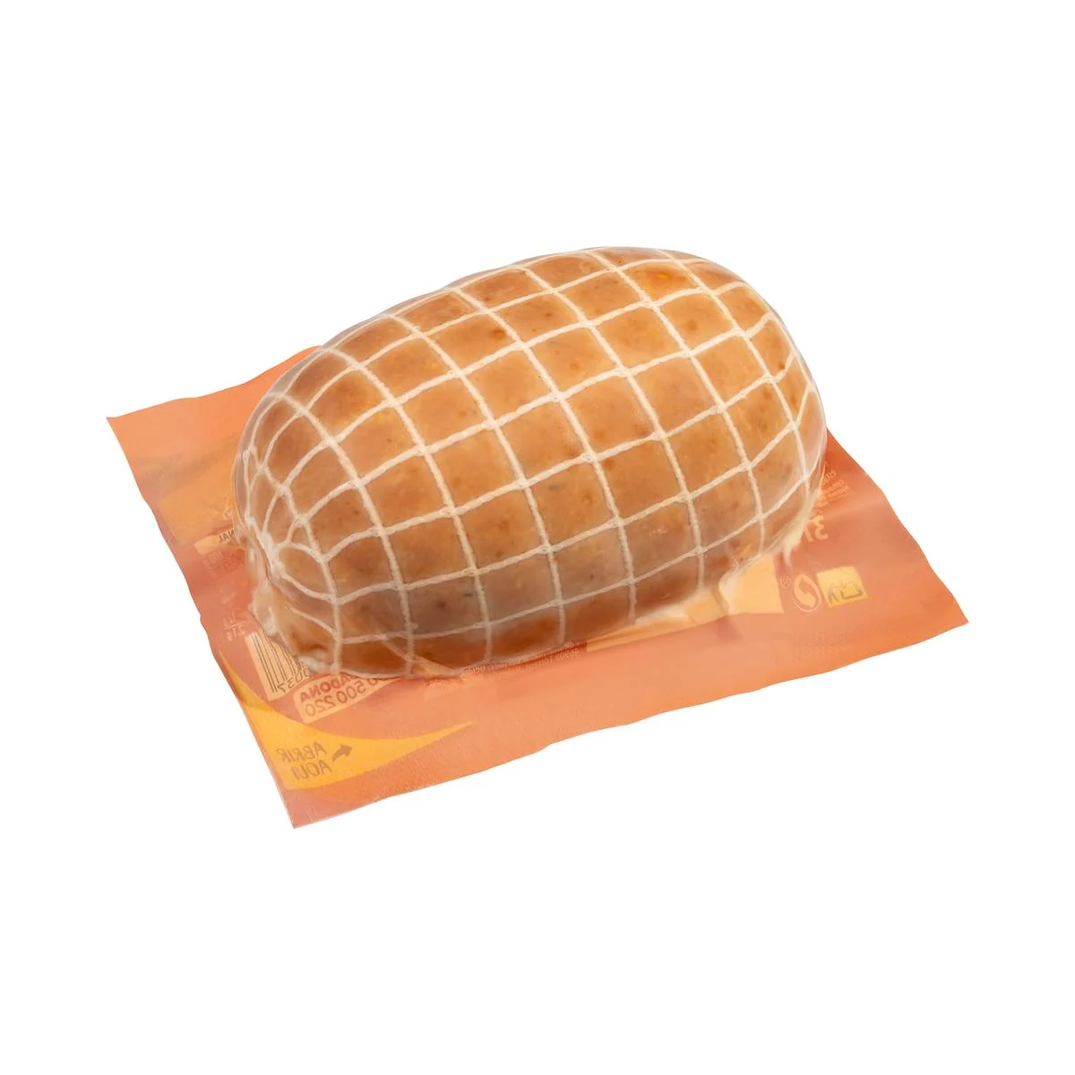 Rostit de pollastre farcit de pernil i formatge Hacendado