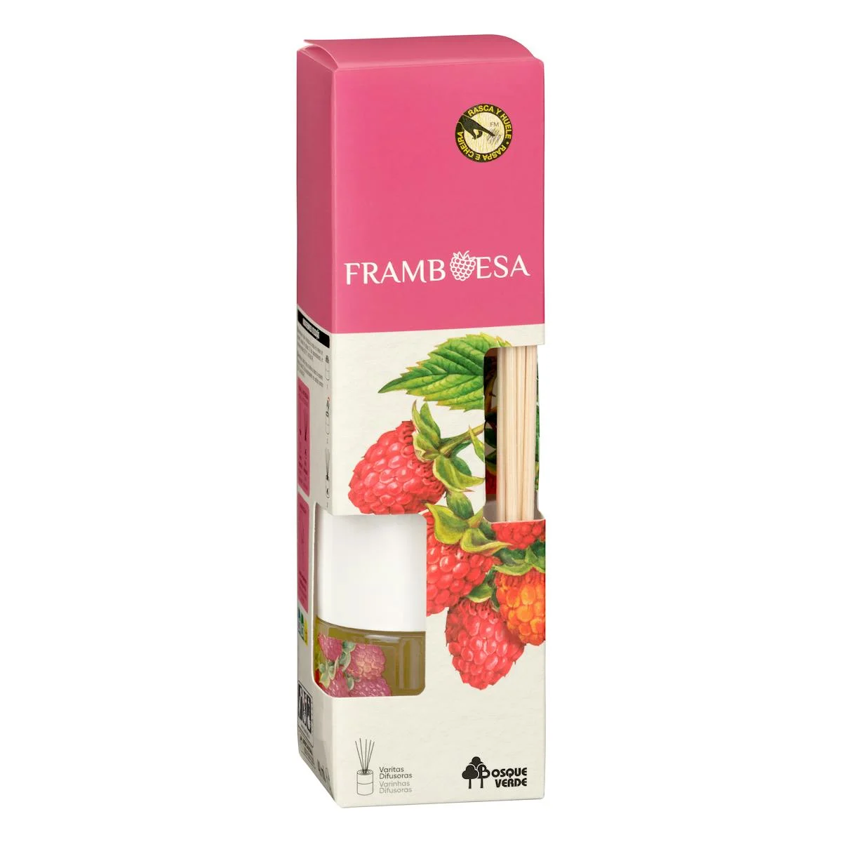 Diffuseur à bâtonnets Framboise Bosque Verde