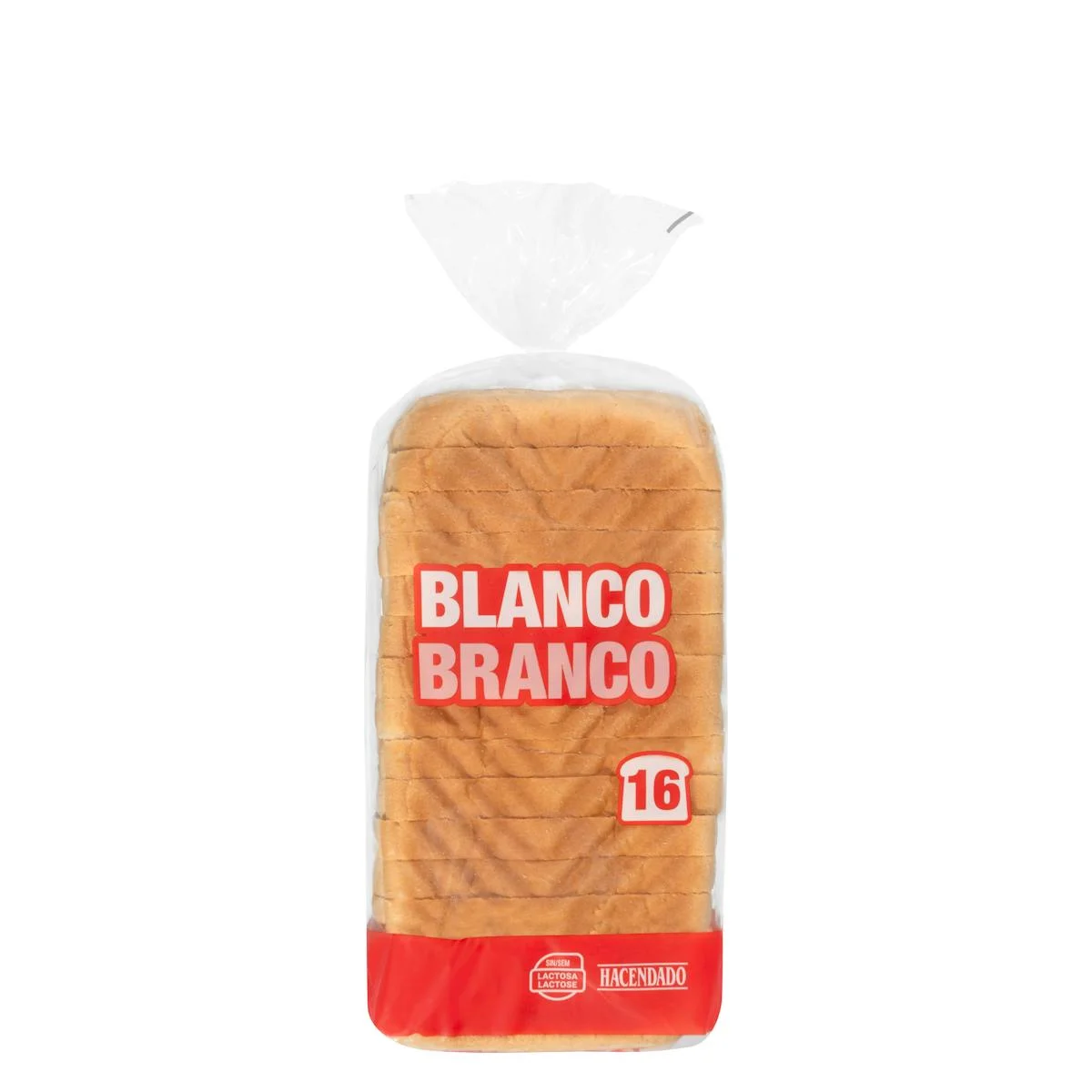 White sliced bread Hacendado