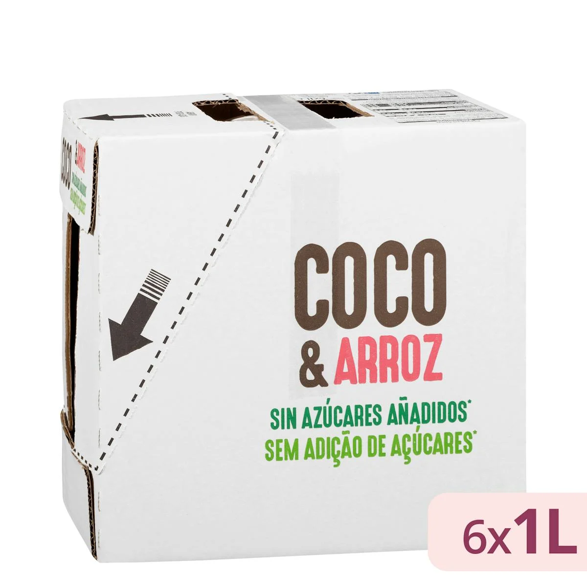 Beguda de coco i arròs sense sucres afegits Hacendado