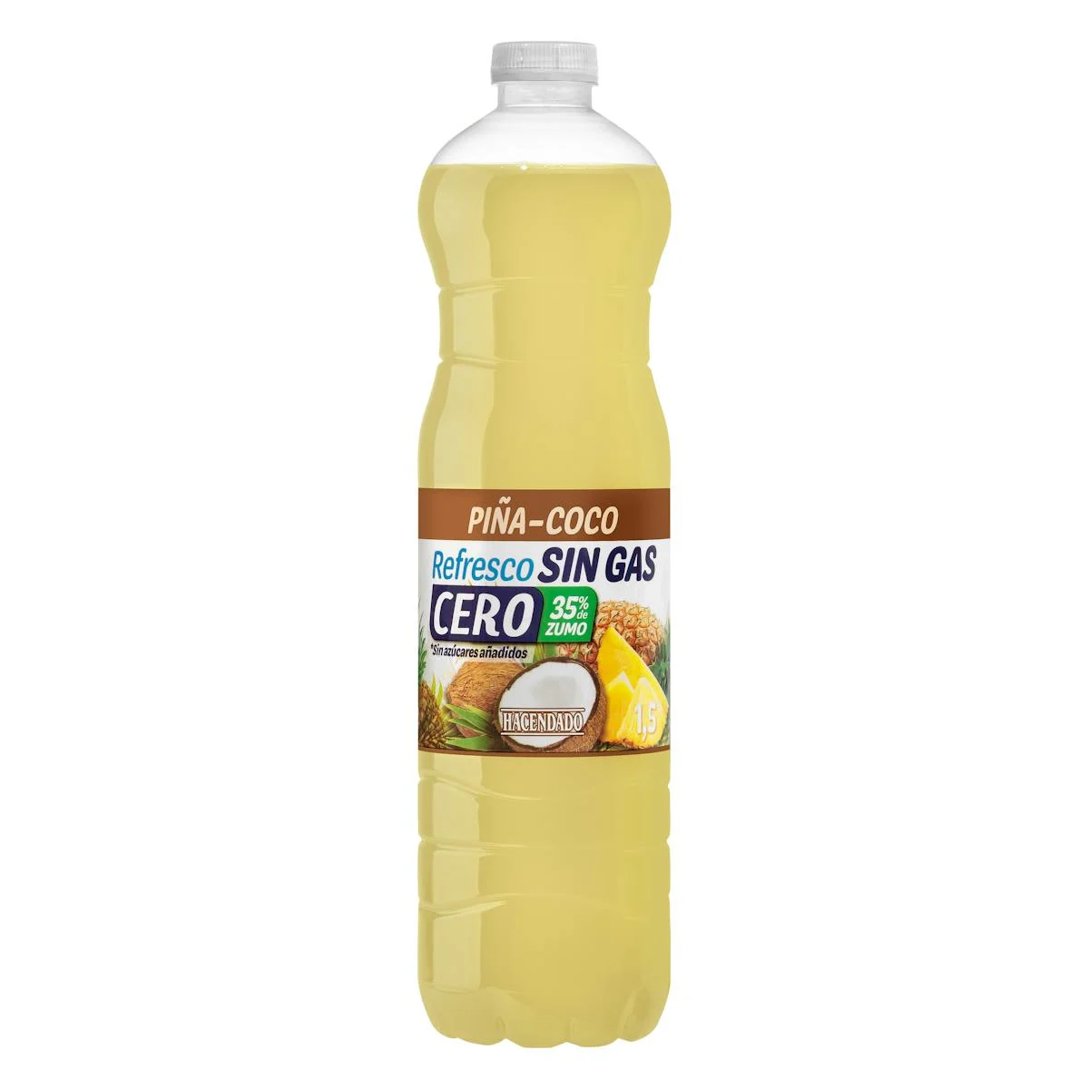 Refresc sense gas zero pinya-coco Hacendado