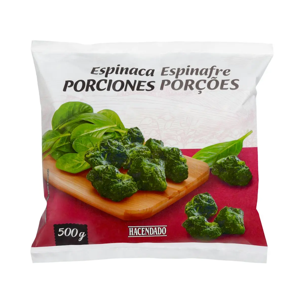 Hacendado Spinatportionen, tiefgefroren