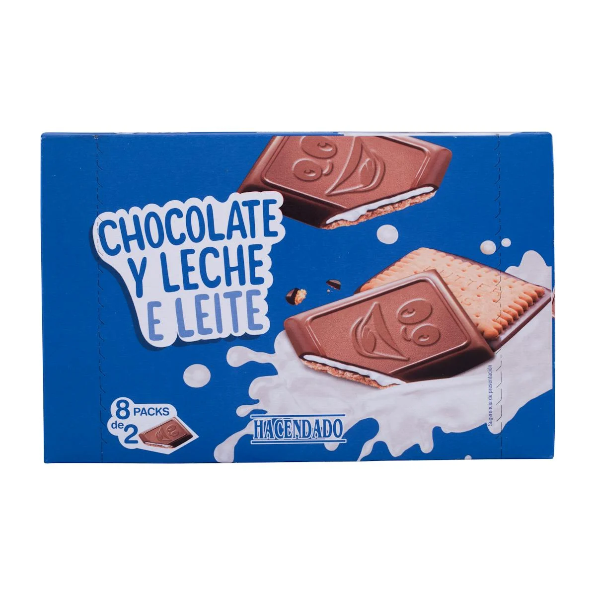 Biscuits with chocolate and cream Hacendado