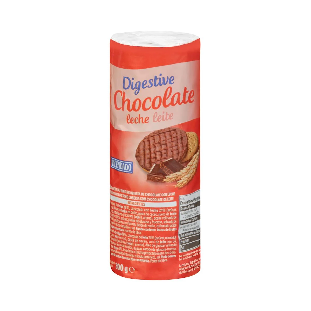 Milk chocolate Digestive Biscuits Hacendado