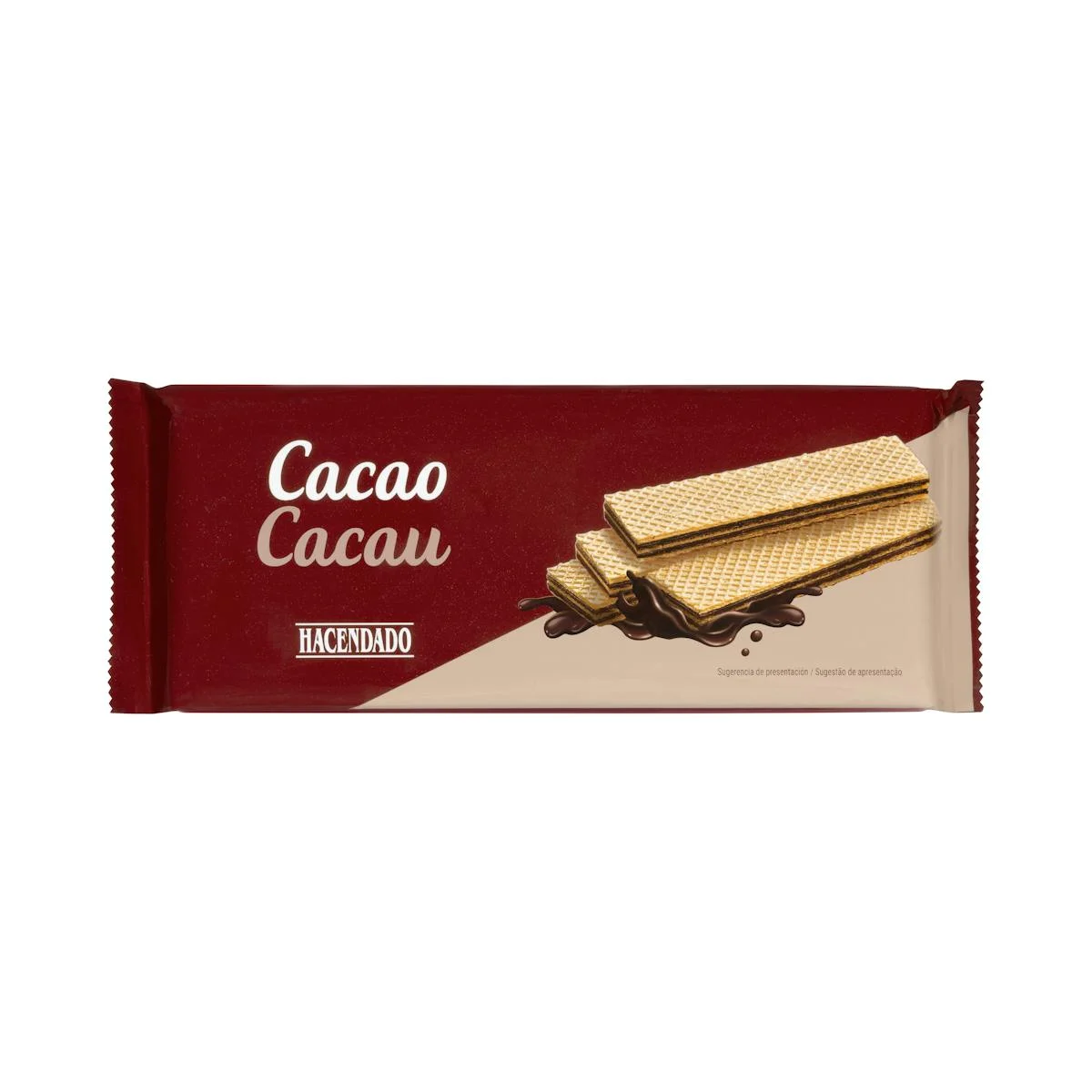 Gaufrettes fourrées à la crème de cacao Hacendado
