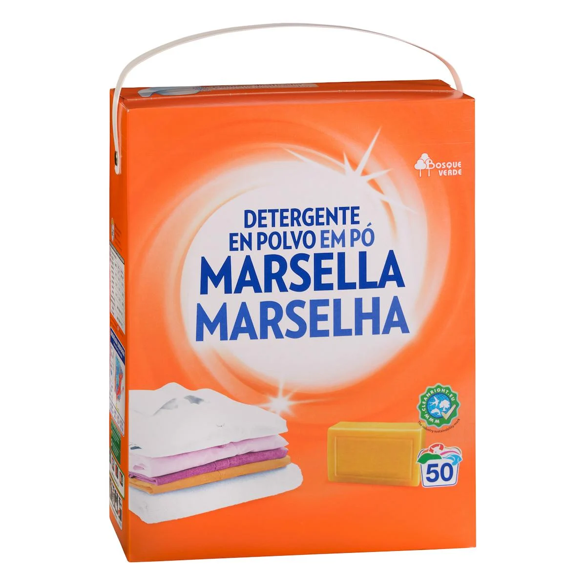 Lessive en poudre au savon de Marseille Bosque Verde