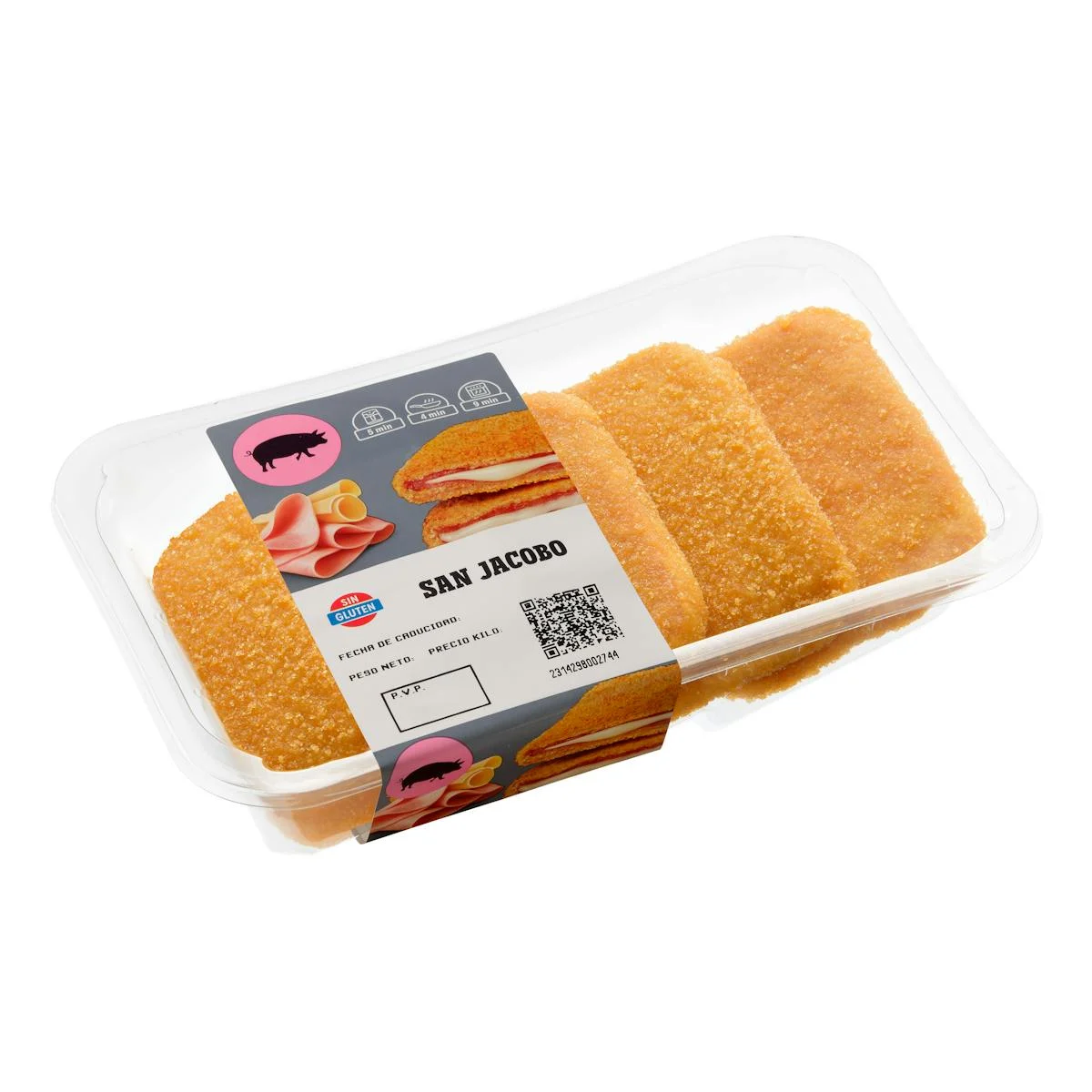 Glutenfreies Schweine-Cordon-bleu