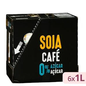 Соевый напиток со вкусом кофе, 0% сахара