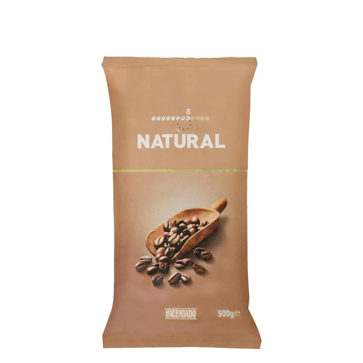 Natural coffee beans Hacendado